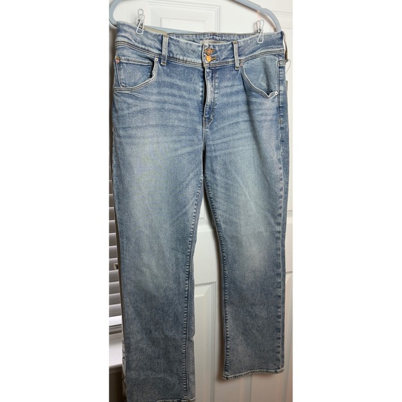 Hudson Denim - Hudson Beth Mid-Rise Baby Boot Petite Jeans Motion Blue Size 34 TDFMTN1179 NWT